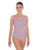 Solid Lycra Cross Back Tank Leotard