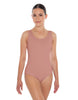 Solid Lycra Cross Back Tank Leotard