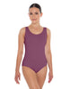Solid Lycra Cross Back Tank Leotard