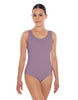 Solid Lycra Cross Back Tank Leotard