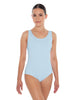 Solid Lycra Cross Back Tank Leotard