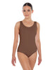 Solid Lycra Cross Back Tank Leotard