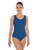 Solid Lycra Cross Back Tank Leotard
