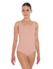 Solid Lycra Cross Back Tank Leotard