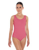 Solid Lycra Cross Back Tank Leotard