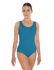 Solid Lycra Cross Back Tank Leotard