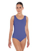 Solid Lycra Cross Back Tank Leotard