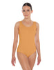 Solid Lycra Cross Back Tank Leotard