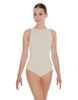 Solid Lycra High Back Tank Leotard