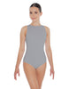 Solid Lycra High Back Tank Leotard