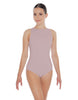 Solid Lycra High Back Tank Leotard