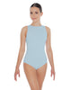 Solid Lycra High Back Tank Leotard