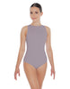 Solid Lycra High Back Tank Leotard