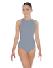 Solid Lycra High Back Tank Leotard