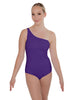 Solid Lycra One Shoulder Leotard