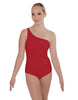 Solid Lycra One Shoulder Leotard