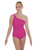 Solid Lycra One Shoulder Leotard
