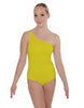 Solid Lycra One Shoulder Leotard