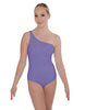 Solid Lycra One Shoulder Leotard