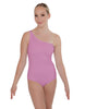 Solid Lycra One Shoulder Leotard