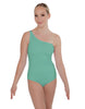 Solid Lycra One Shoulder Leotard