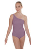 Solid Lycra One Shoulder Leotard