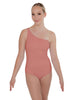 Solid Lycra One Shoulder Leotard