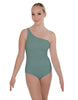 Solid Lycra One Shoulder Leotard
