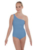 Solid Lycra One Shoulder Leotard