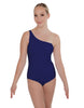 Solid Lycra One Shoulder Leotard