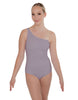 Solid Lycra One Shoulder Leotard
