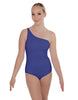 Solid Lycra One Shoulder Leotard