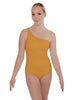 Solid Lycra One Shoulder Leotard