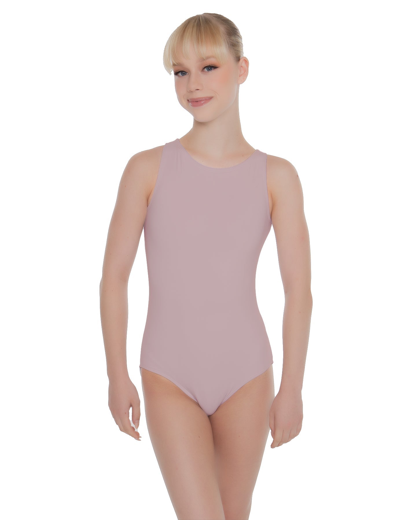 Solid Lycra Open Bow Back Leotard