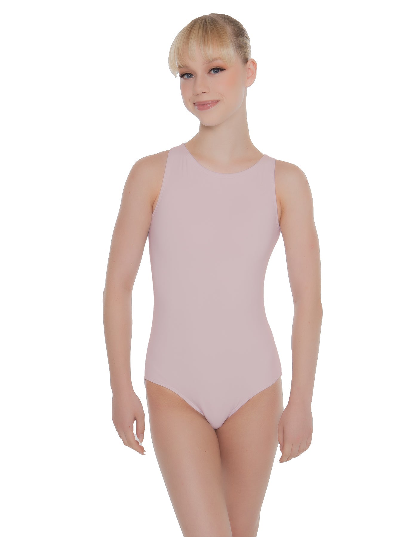 Solid Lycra Open Bow Back Leotard