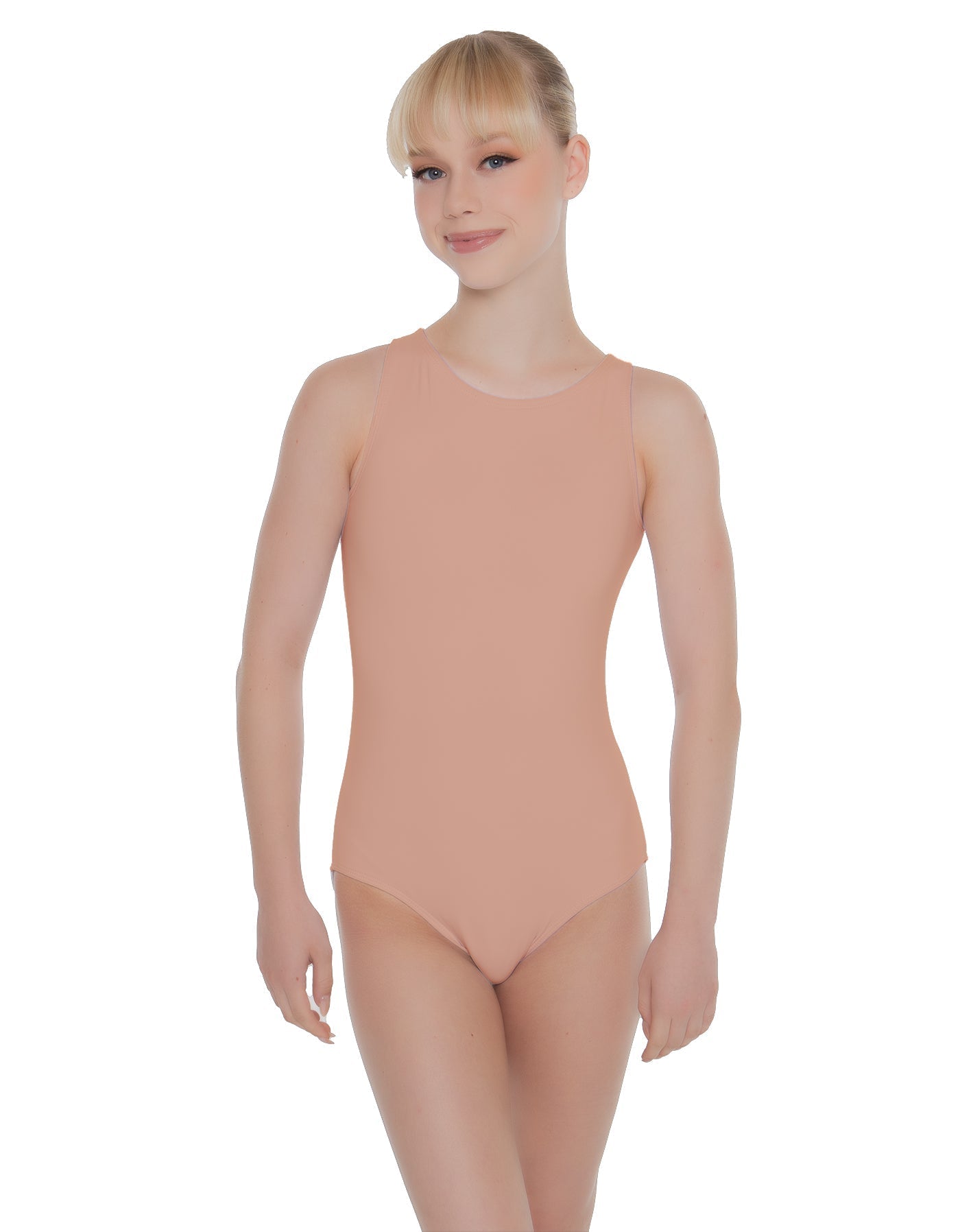 Solid Lycra Open Bow Back Leotard