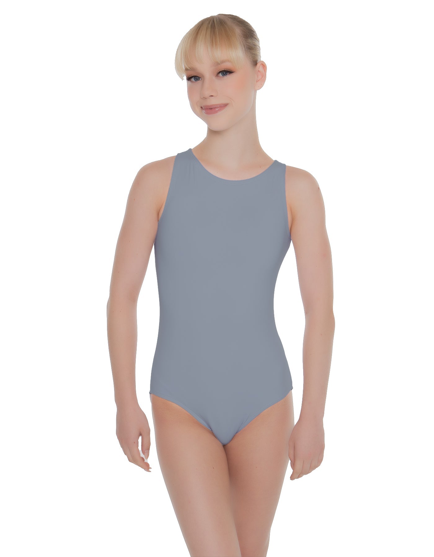 Solid Lycra Open Bow Back Leotard