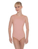 Solid Lycra Sleeveless Open Back Leotard