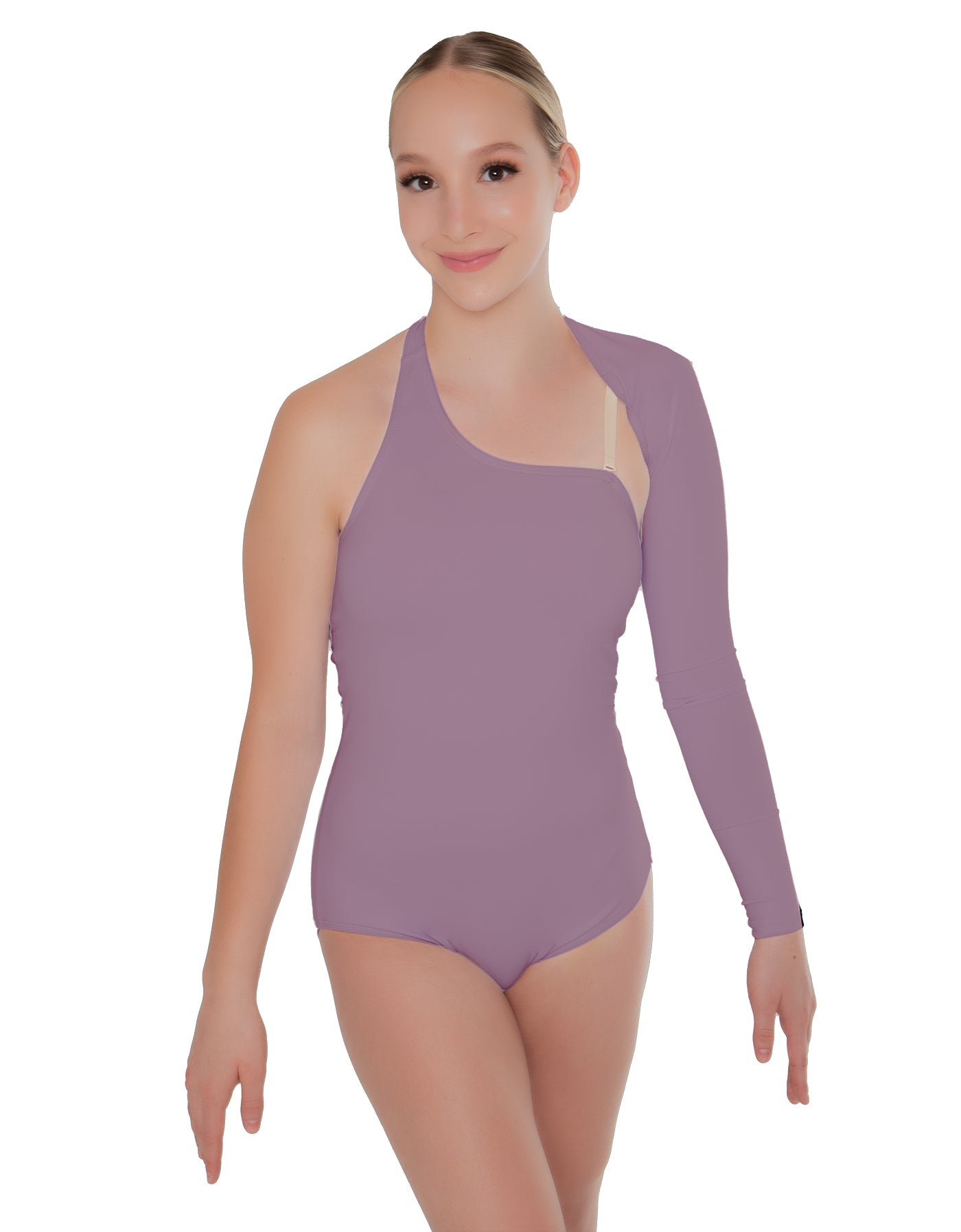 Solid Lycra One Sleeve Leotard