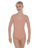 Solid Lycra LS Open Back Leotard