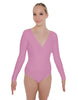 Solid Lycra LS Crossover Leotard