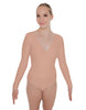 Solid Lycra LS Crossover Leotard