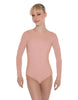 Solid Lycra LS Leotard Open Back