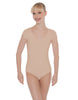 Solid Lycra Cap Sleeve Scoop Neck Open Back Leotard