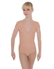 Solid Lycra Cap Sleeve Crossover Leotard