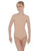 Solid Lycra Cap Sleeve Open Bow Back Leotard