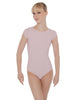 Solid Lycra Cap Sleeve Open Bow Back Leotard