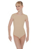 Solid Lycra Cap Sleeve Open Bow Back Leotard