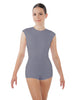 Solid Lycra Sleeveless Triangle Back Biketard