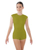 Solid Lycra Sleeveless Triangle Back Biketard